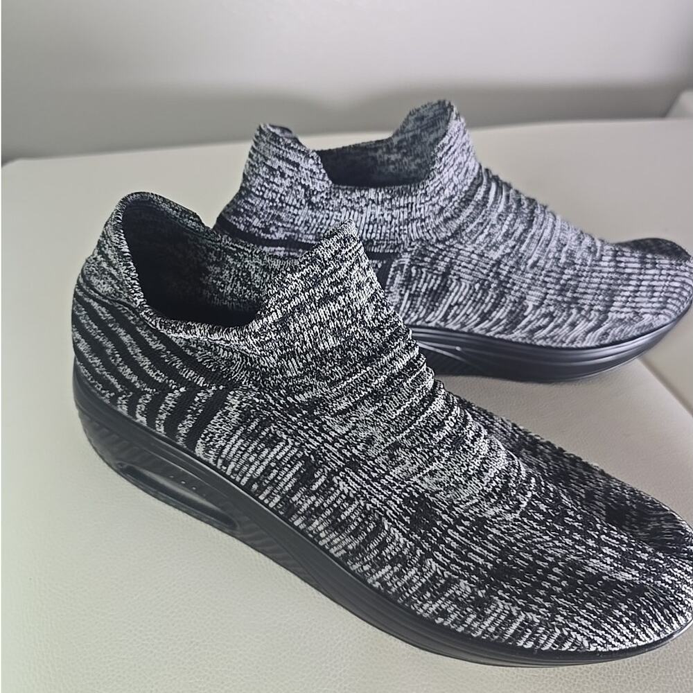 NEW Athletic Air Cushion Casual Walking Sneakers Running Sock Shoes Womens 10 - Picture 3 of 8
